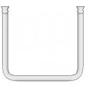 Universal corner for shower curtain, WENKO Universal corner for shower curtain, WENKO