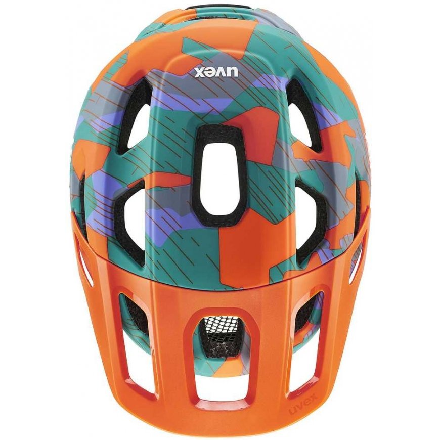 Uvex Helmet Uvex react jr. papaya