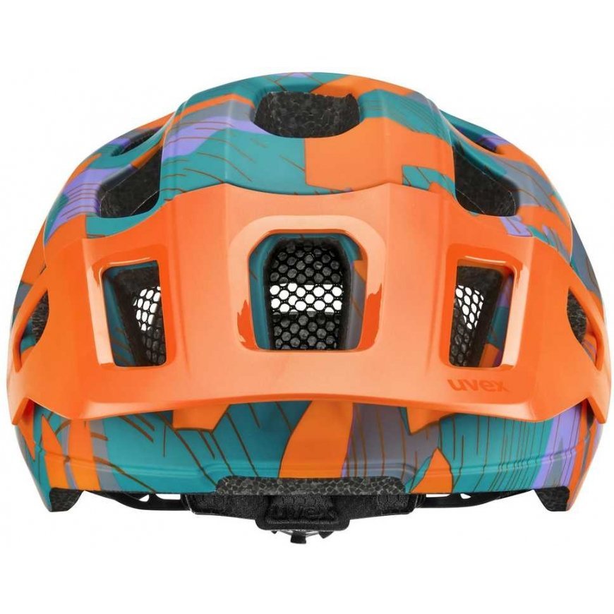 Helmet Uvex react jr. papaya camo matt-52-56CM – 2