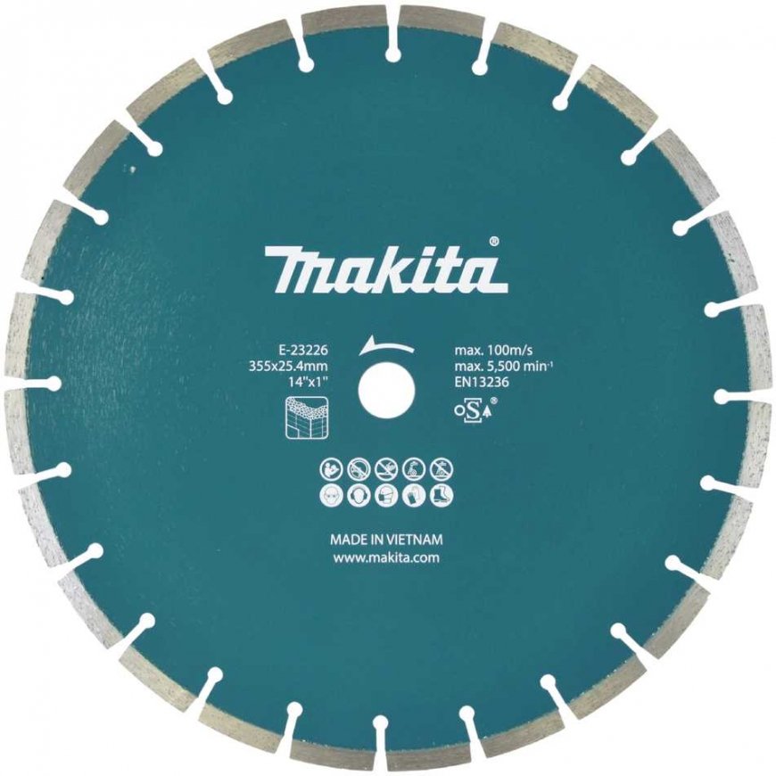 Deimantinis pjovimo diskas Makita E-23226 355x25,4 mm
