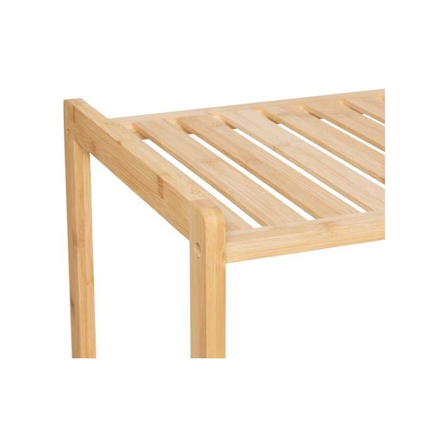 Bamboo Bambukinė lentyna su skalbinių krepšeliu TIDY BOX, 72 x 33 x 109 cm – 4