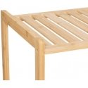 Bamboo Bamboo shelf with laundry basket TIDY BOX, 72 x 33 x 109 cm Bamboo Bamboo shelf with laundry basket TIDY BOX, 72 x 33 x 109 cm