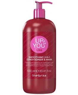 Inebrya Up To You Liss tasoittava hoitoaine ja hiusnaamio 2in1 1000ml