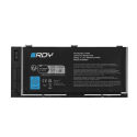 Vihreä paristo RDY FV993 FJJ4W PG6RC R7PND Dell Precision M4600 M4700 M4800 M6600 M6700 M6800