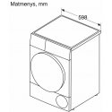 Bosch WTH83V0LSN Series 4, Lämpöpumppukuivain, 8kg
