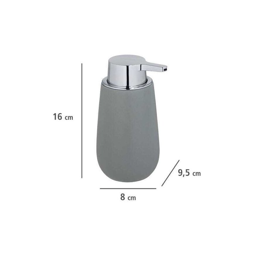 Liquid soap dispenser BADI, black, WENKO – 3