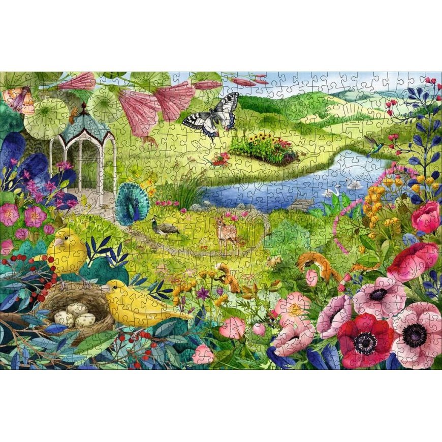 Ravensburger 17513 dėlionė 500 vnt Augalai ir gyvūnai – 2
