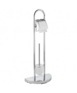 Toilet paper holder and toilet brush, COSENZA - 2in1, WENKO