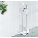 Toilet paper holder and toilet brush, COSENZA - 2in1, WENKO Toilet paper holder and toilet brush, COSENZA - 2in1, WENKO