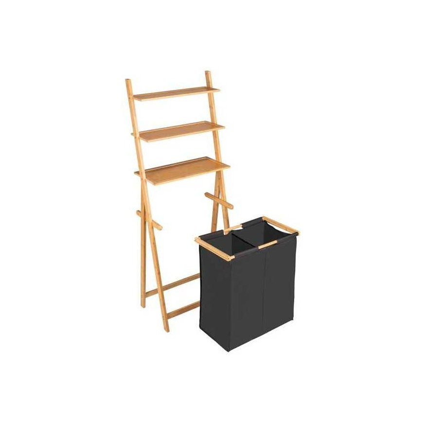 Weko ECORI tikapuuhylly pyykkikorilla – 3
