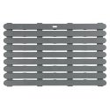 Non-slip bathroom mat - 50 x 80 cm, gray, WENKO Non-slip bathroom mat - 50 x 80 cm, gray, WENKO