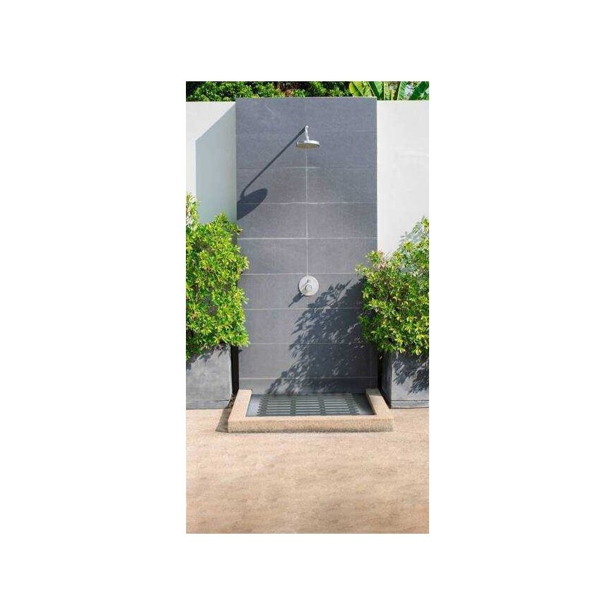 Non-slip bathroom mat - 50 x 80 cm, gray, WENKO – 2