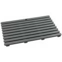 Non-slip bathroom mat - 50 x 80 cm, gray, WENKO Non-slip bathroom mat - 50 x 80 cm, gray, WENKO