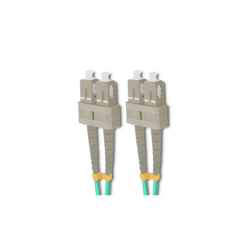 Qoltec 54356 InfiniBand/fibre optic cable 10 m 2x SC Зеленый