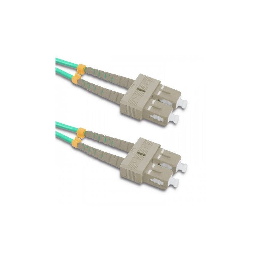 Qoltec 54356 InfiniBand/fibre optic cable 10 m 2x SC Green – 2