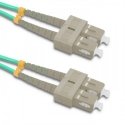 Qoltec 54356 InfiniBand/fibre optic cable 10 m 2x SC Зеленый Qoltec 54356 InfiniBand/fibre optic cable 10 m 2x SC Зеленый