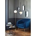 Dekoracja Domu Lamp Lattiavalaisin pyöreällä varjostimella, metallia, kultaa, 134 cm Dekoracja Domu Lamp Lattiavalaisin pyöreällä varjostimella, metallia, kultaa, 134 cm