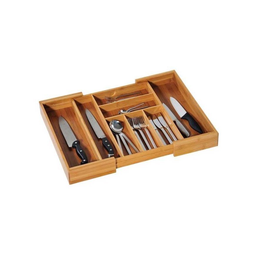 Insert Cutlery insert adjustable, 35-58 cm, bamboo, KESPER
