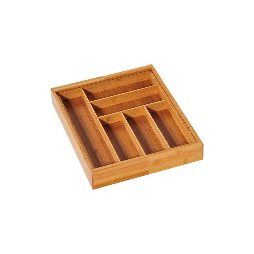 Insert Cutlery insert adjustable, 35-58 cm, bamboo, KESPER – 2