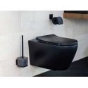 Wenko QUADRO metal paper holder, installation without drilling Wenko QUADRO metal paper holder, installation without drilling