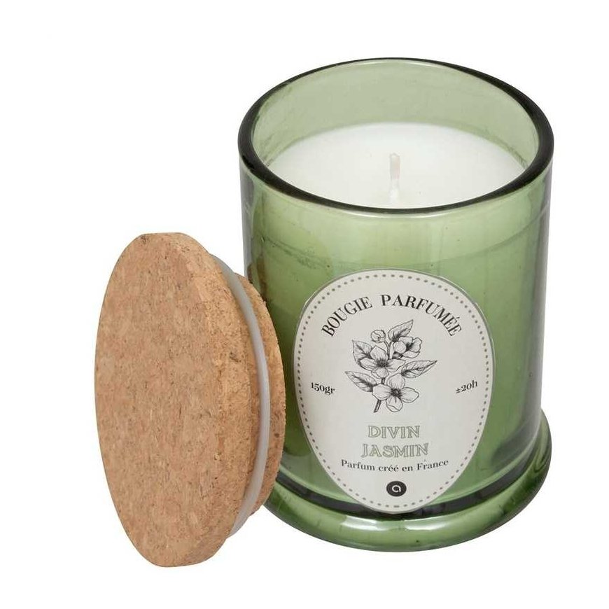Candle, aromatic Atmosphera Hapo, Jasmine 30 h, 150 g