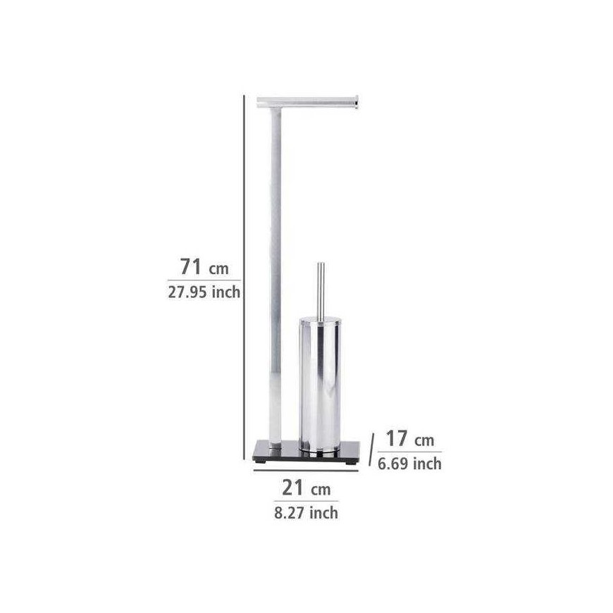 WENKO - Toilet paper holder, 17x71x21 cm – 3