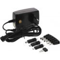AC/DC-sovitin POHJOISMAISTA LAATU, 3-12V, 6,7-27W, 2250mAh / MW3IP25GS / 222992