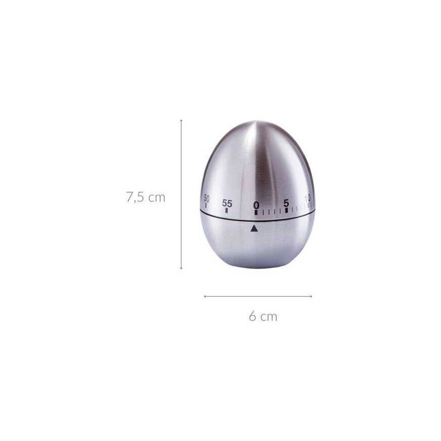 Zeller Egg-shaped kitchen timer, Ø 6 cm – 2