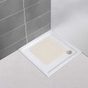 Shower mat with non-slip construction, rubber mat for the bathroom - 54 x 54 cm, WENKO Shower mat with non-slip construction, rubber mat for the bathroom - 54 x 54 cm, WENKO