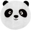 Round panda rug with ears SMILE, Ø 100 cm Round panda rug with ears SMILE, Ø 100 cm