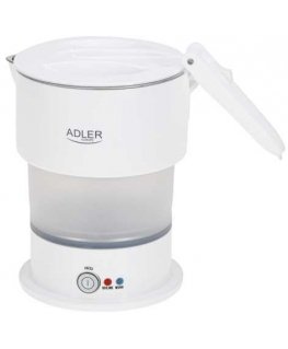 Adler AD 1377 valkoinen silikonikeitin 0,6 l ? turisti
