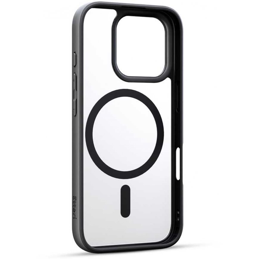 Dėklas Telforceone Etteri Matt Mag Apple iPhone 16 Pro 6,3" juodos spalvos – 3