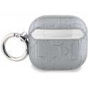 Karl Lagerfeld Monogram Karl Head Case for AirPods 4 silver Karl Lagerfeld Monogram Karl Head Case for AirPods 4 silver