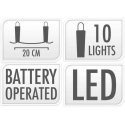 ProGarden Light seppele, 10 rottinkivaloa ProGarden Light seppele, 10 rottinkivaloa