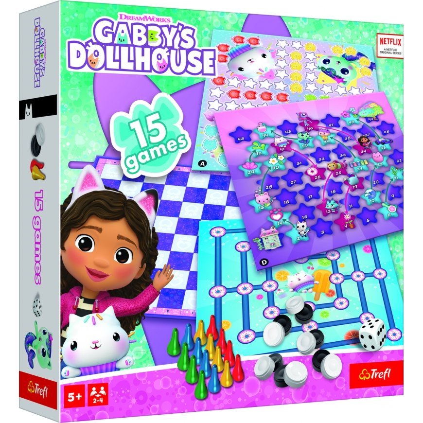 TREFL GABBY´S DOLLHOUSE 15 in 1
