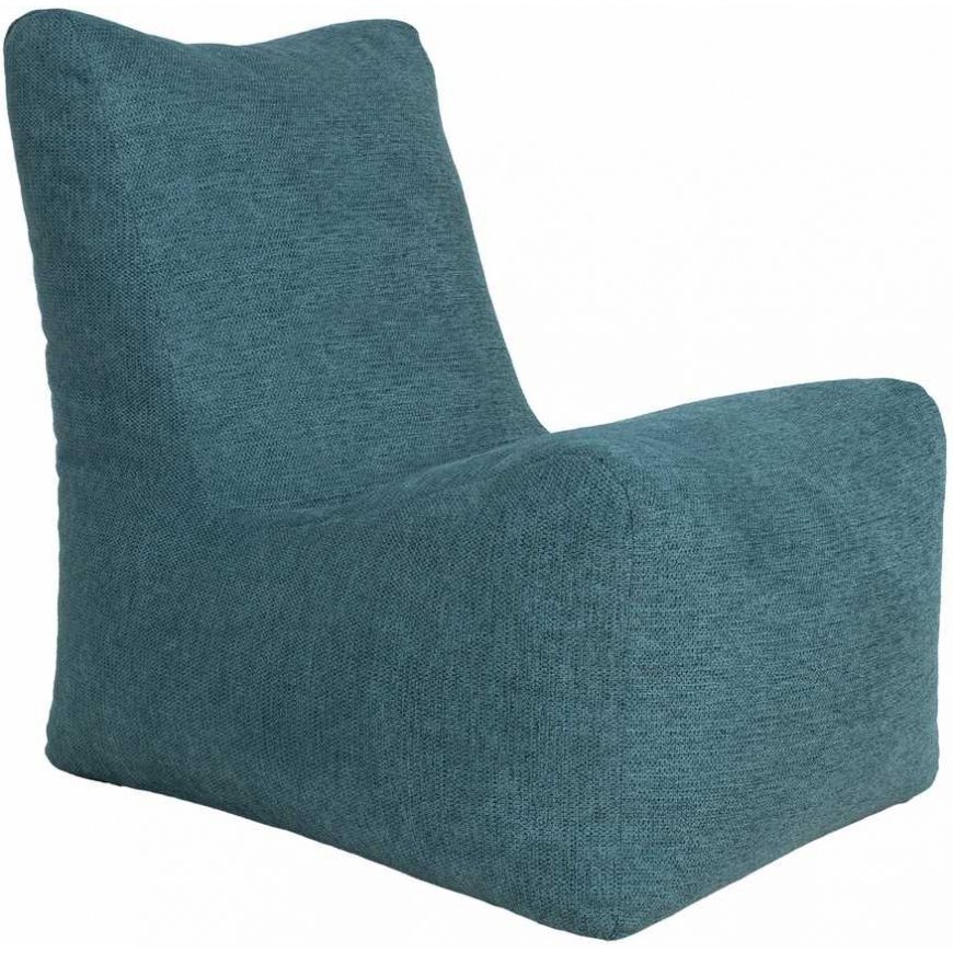 Beanbag LORD 95x65x90/45cm, turquoise