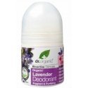 Dr Organic Lavender Dezodorantas Roll On, 50 ml