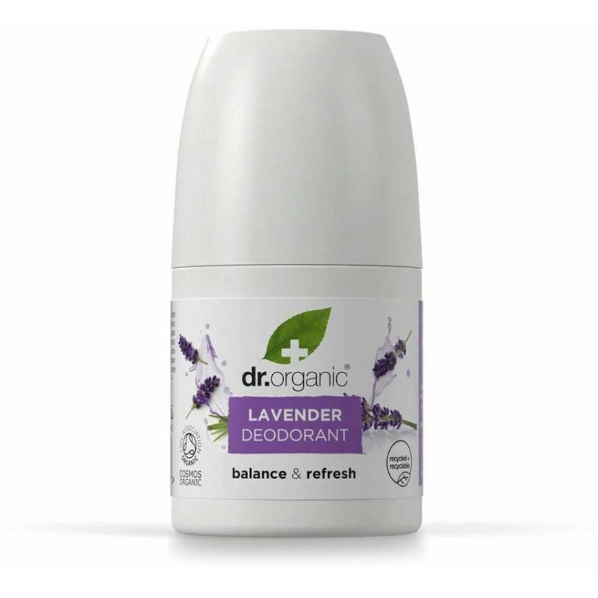 Dr Organic Lavender Deodorant Roll On, 50 ml – 3