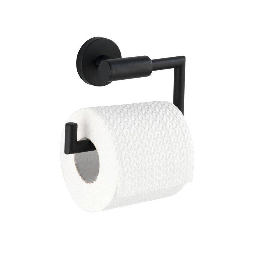 Toilet paper holder BOSIO black, WENKO