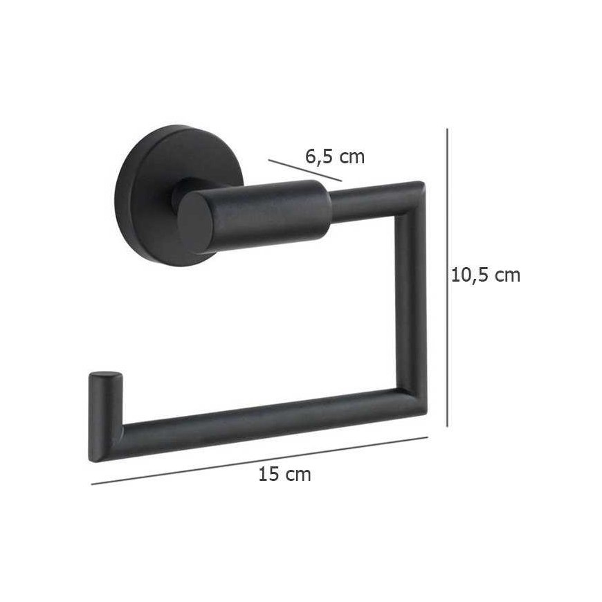 WC-paperiteline BOSIO musta, WENKO – 5