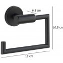 Toilet paper holder BOSIO black, WENKO Toilet paper holder BOSIO black, WENKO
