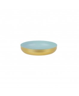 Myhome Misa dekoracyjna Soft Gold Mint 25 x 25 x 5 cm MY HOME