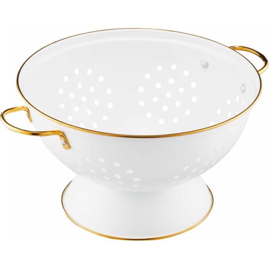 Siivilä kahvoilla Royal 24 cm valkoinen AMBITION
