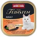 ANIMONDA Vom Feinsten Adult Raffinesse tarretises rikas kana ja ulukilihaga – märg kassitoit – 85 g