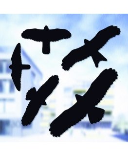 Swissinno Bird window sticker (bird stickers to prevent collisions 5gb)