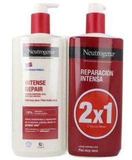Kūno losjonas Neutrogena REPARACIÓN INTENSA 750 ml x 2