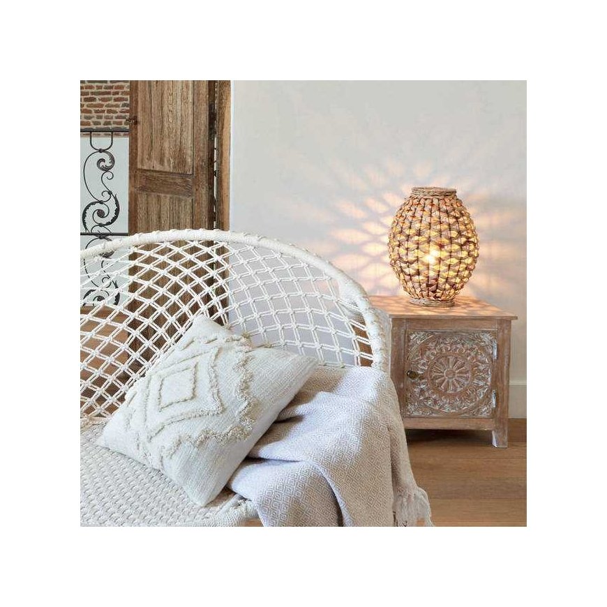 Lamp Table lamp SAND with hyacinth shade, height 40 cm – 5