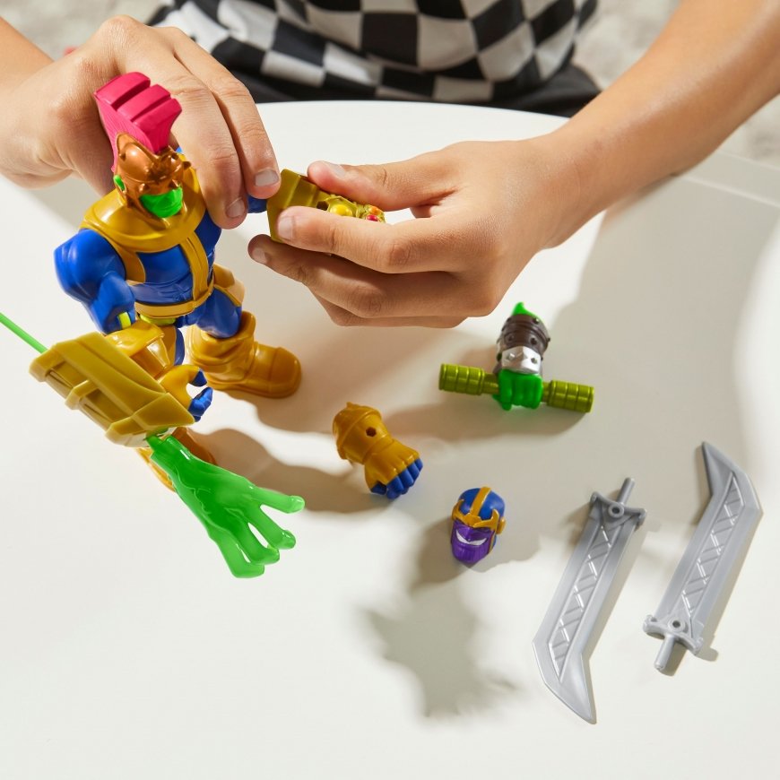 AVENGERS MIXMASHERS Herojaus figūrėlė „Deluxe“, 12,7 cm – 2