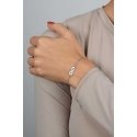 Brilio Silver Silver bracelet with white opal Infinity BRC208W Brilio Silver Silver bracelet with white opal Infinity BRC208W