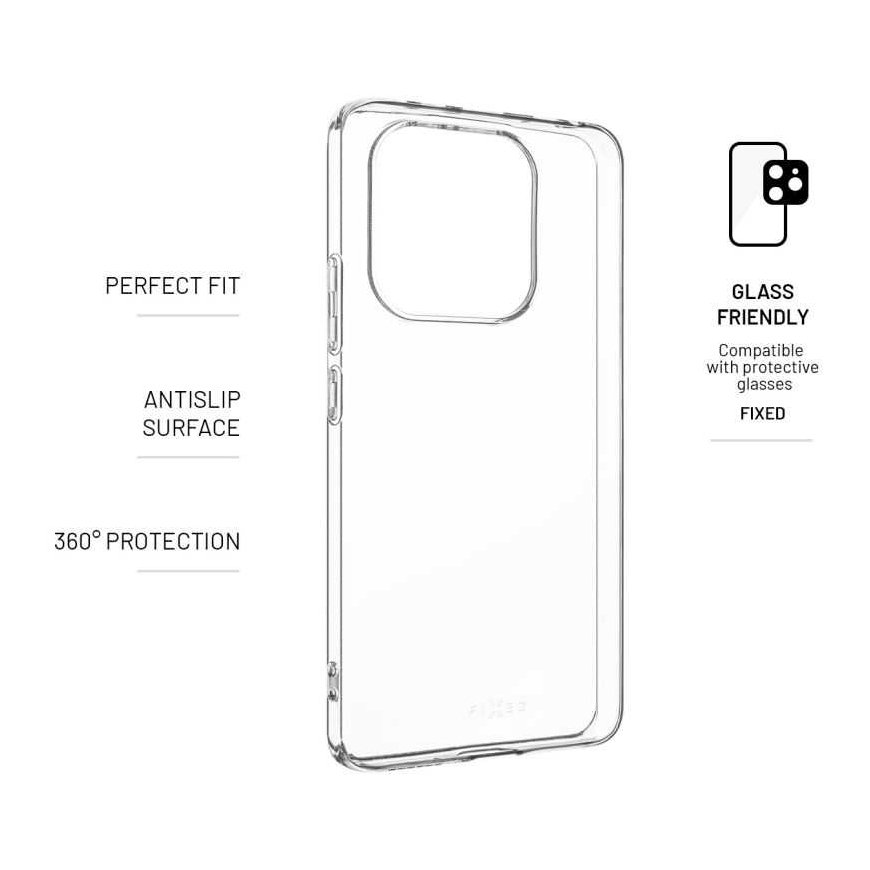 Case Fixed Story | Back Cover | Xiaomi | Redmi Note 14 | TPU | Clear – 2